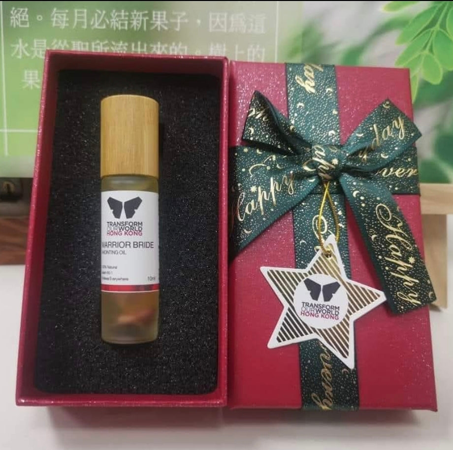 HosannaWind Corporate Dinner Gift: Warrior Bride Anointing Oil