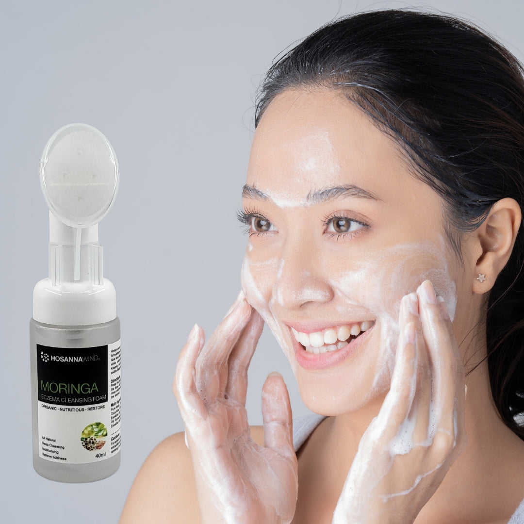 HOSANNAWIND MORINGA ECZEMA CLEANSING FOAM