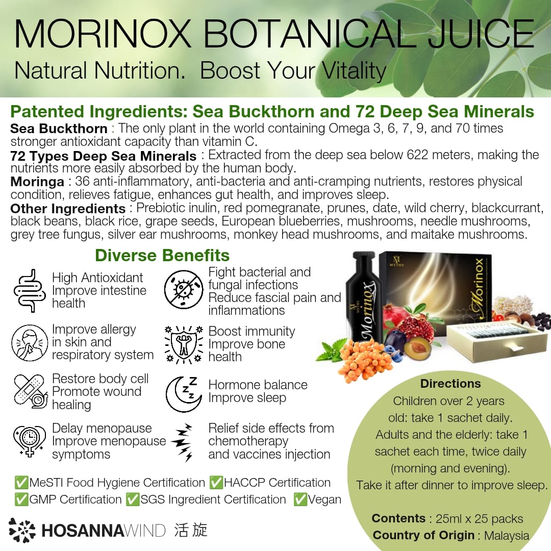 MORINOX BOTANICAL JUICE