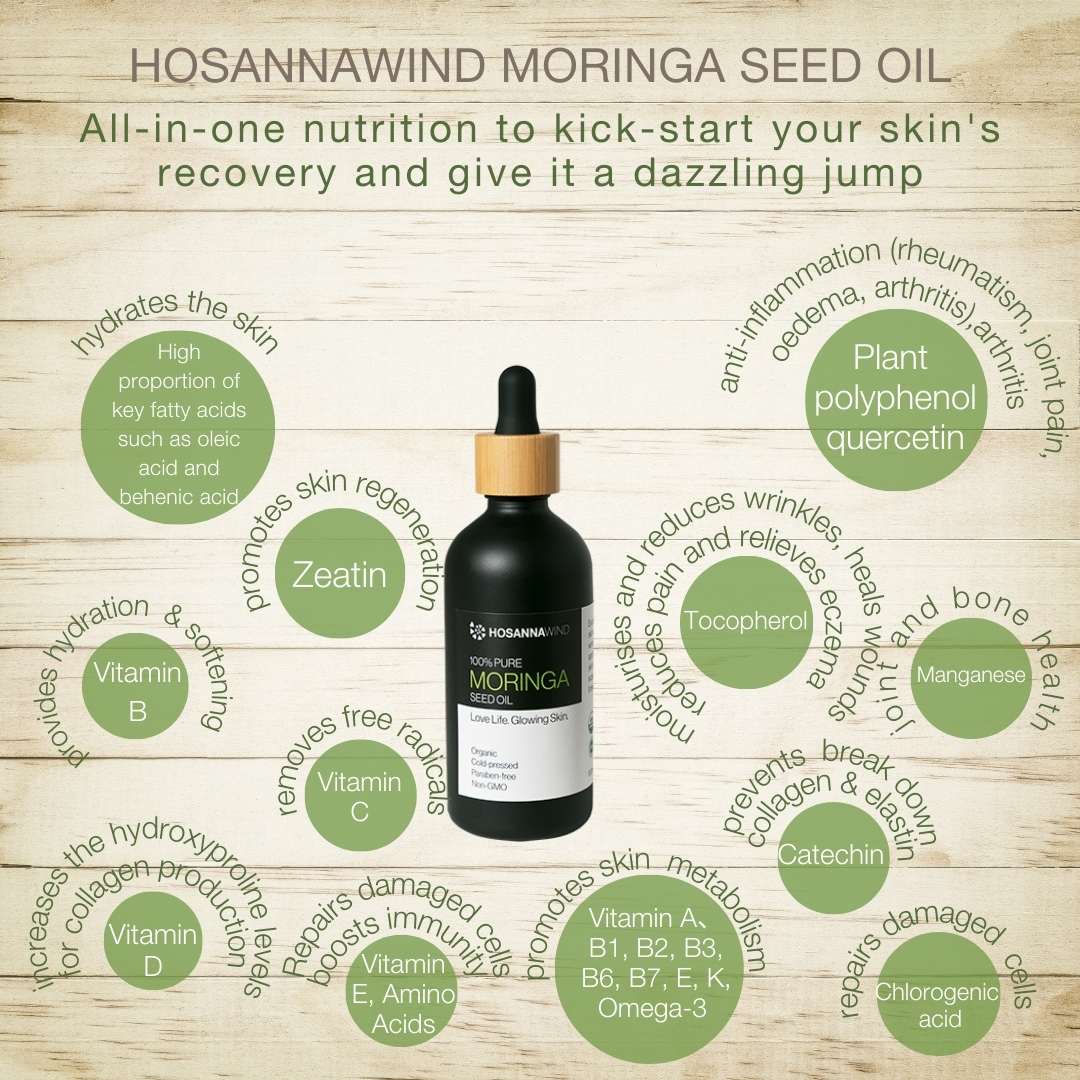 HOSANNAWIND MORINGA EYE MASSAGE OIL