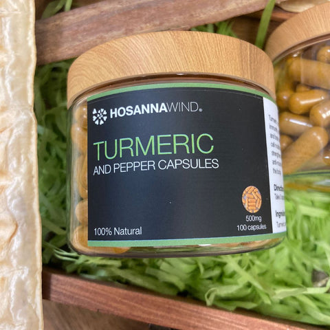 HOSANNAWIND TURMERIC BLACK PEPPER CAPSULES