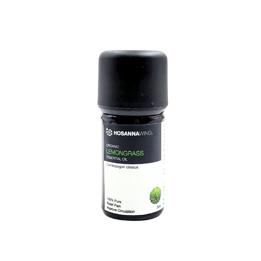 HOSANNAWIND ORGANIC LEMONGRASS ESSENTIAL OIL