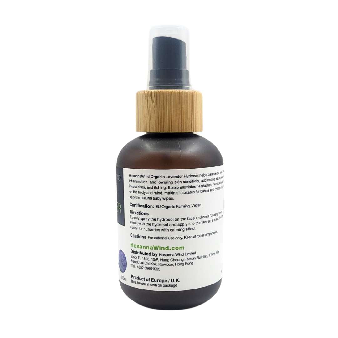 HOSANNAWIND ORGANIC LAVENDER HYDROSOL